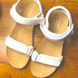 White Cat & jack Sandals USA size 4 girls